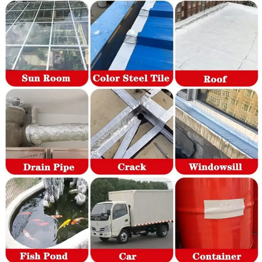 Aluminum Foil Repair Tape – Waterproof & Heat-Resistant