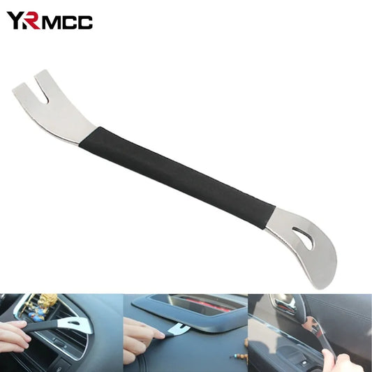 Car Trim Removal Pry Tool – Dual-End Stainless Steel Panel & Fastener Lever