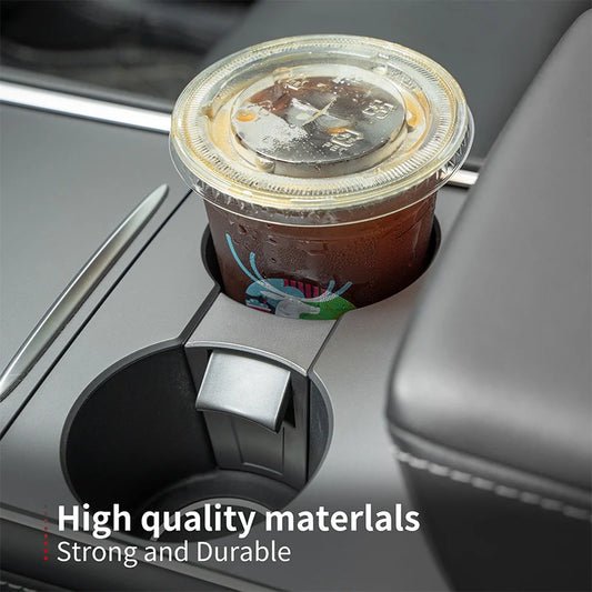 Cup Holder for Tesla Model Y / Model 3 (2021–2025) – Central Console Drink Holder, Interior Accessory
